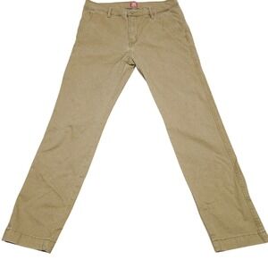 Levi Strauss Size‎ Tag Size 32 (32x30) Pants Khaki Taper Leg Chinos Casual